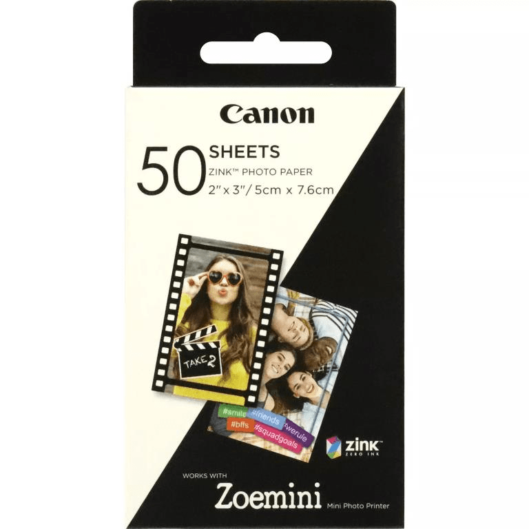 Canon ZP-2030 Zink 5x7.6cm 50-pack Photo Paper 3215C002