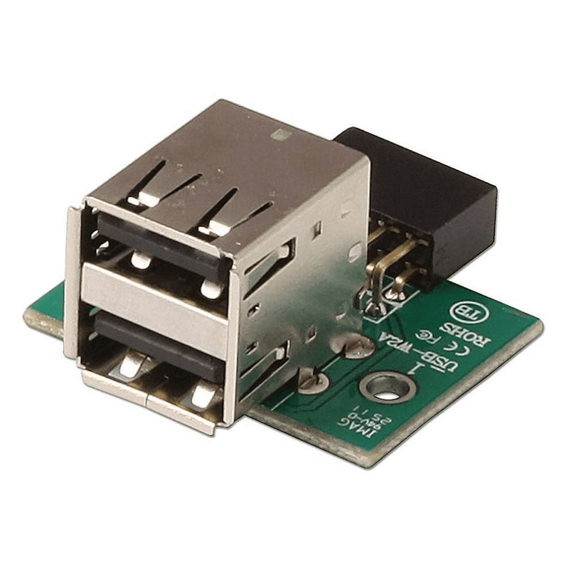 Lindy USB 2.0 Internal Motherboard Adapter 2-Port 2 X Interface Card/Adapter 33459