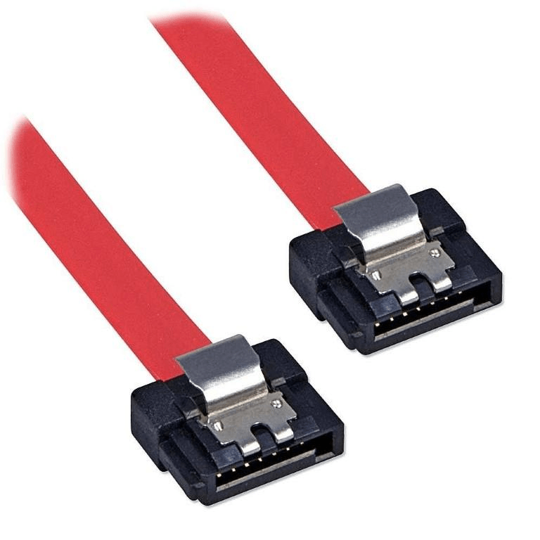 Lindy 20cm Low Profile Latching SATA Cable 33559