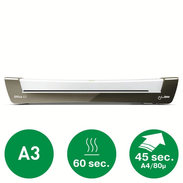 Leitz iLAM Office A3 Laminator - Silver 344030