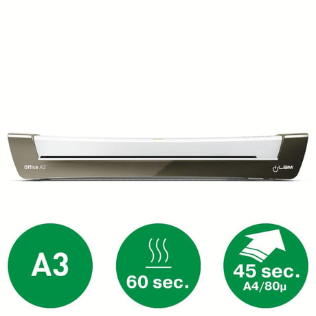 Leitz iLAM Office A3 Laminator - Silver 344030