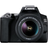 Canon EOS 250D + EF-S 18-55mm III + SB130 SLR Camera Kit 24.1 MP Black 3454C010