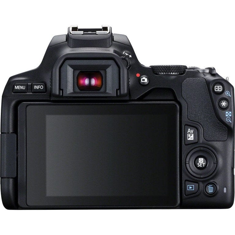 Canon EOS 250D + EF-S 18-55mm III + SB130 SLR Camera Kit 24.1 MP Black 3454C010