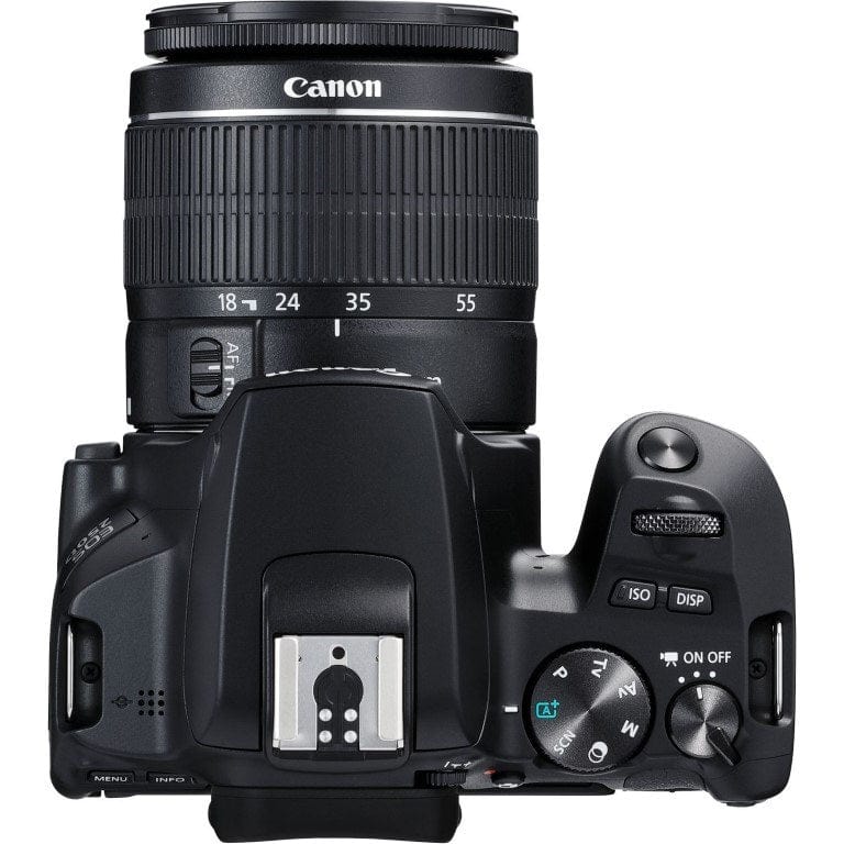 Canon EOS 250D + EF-S 18-55mm III + SB130 SLR Camera Kit 24.1 MP Black 3454C010