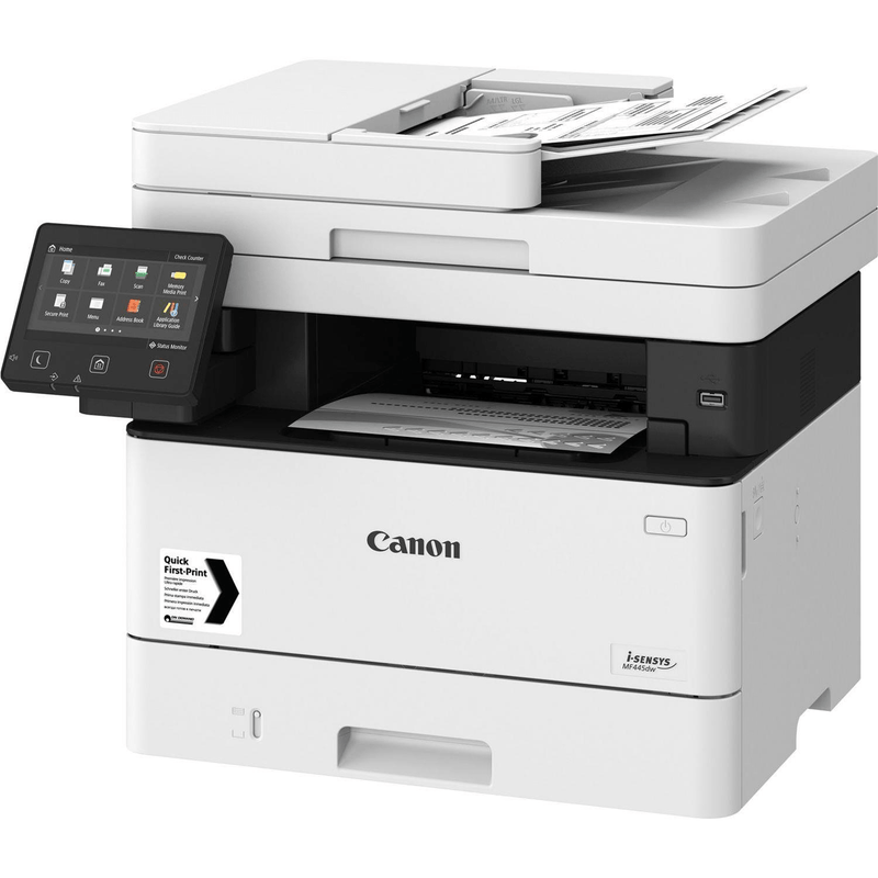 Canon I-SENSYS MF445dw A4 Multifunction Mono Laser Business Printer 3514C007