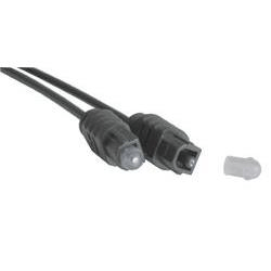 Lindy TosLink Cable (optical SPDIF), 0.5m audio cable Black