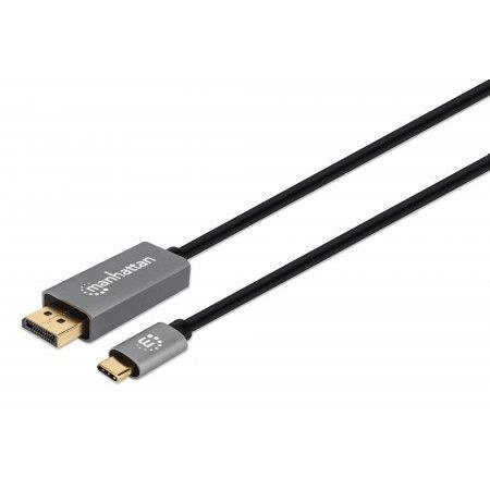 Manhattan 354844 2m USB-C to Displayport 1.4 Cable