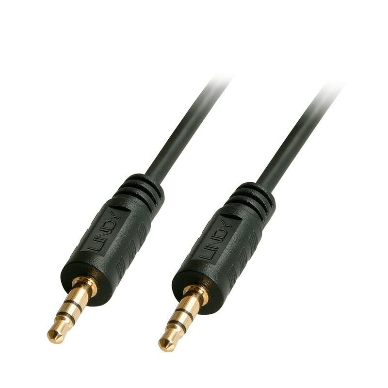 Lindy 5m 3.5mm Audio Cable Black 35644