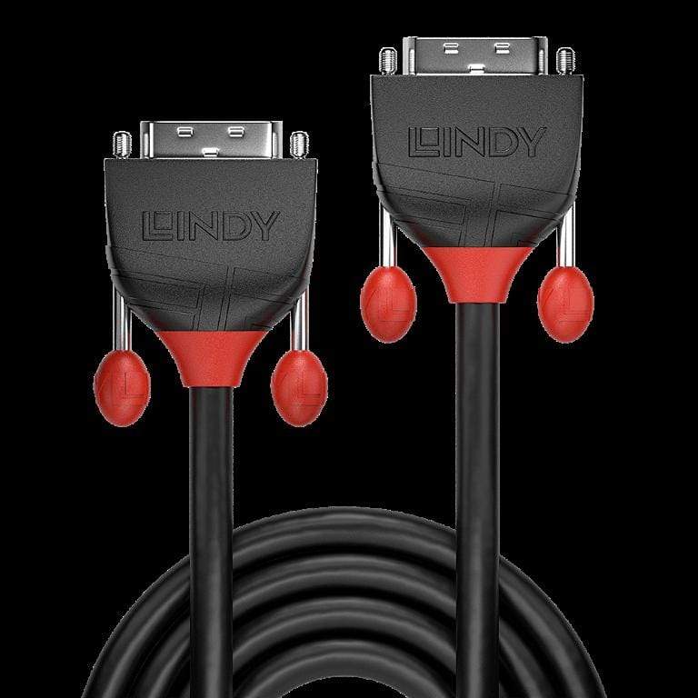 Lindy 1m DVI-D Dual Link Cable Black Line 36251