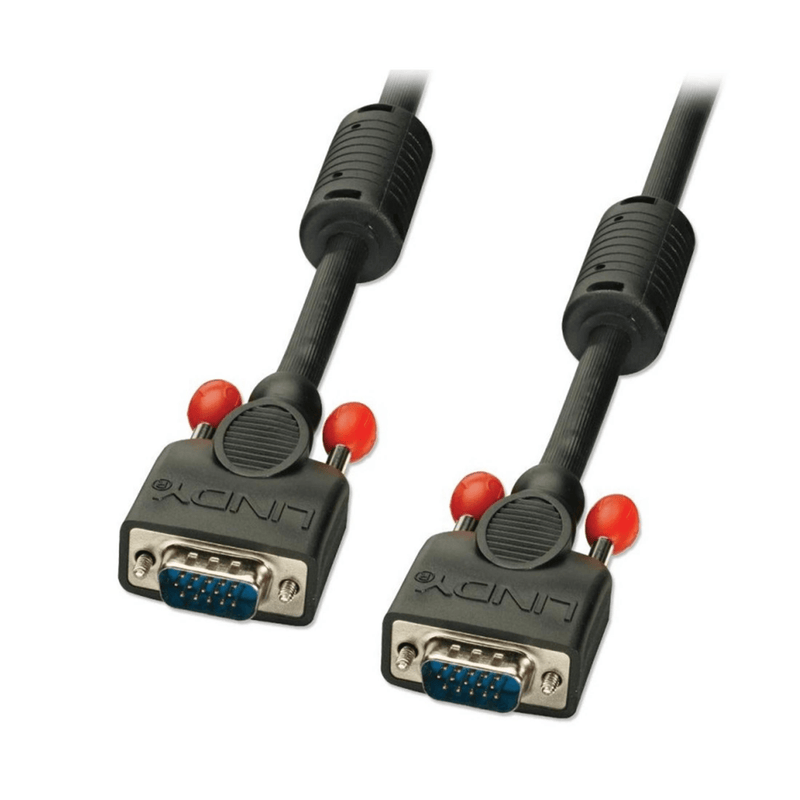 Lindy 2m VGA (D-Sub) Cable Black 36373