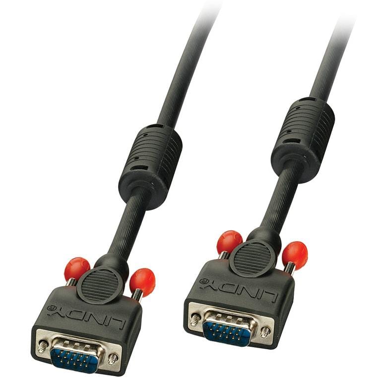 Lindy 36374 VGA cable 3 m VGA (D-Sub) Black