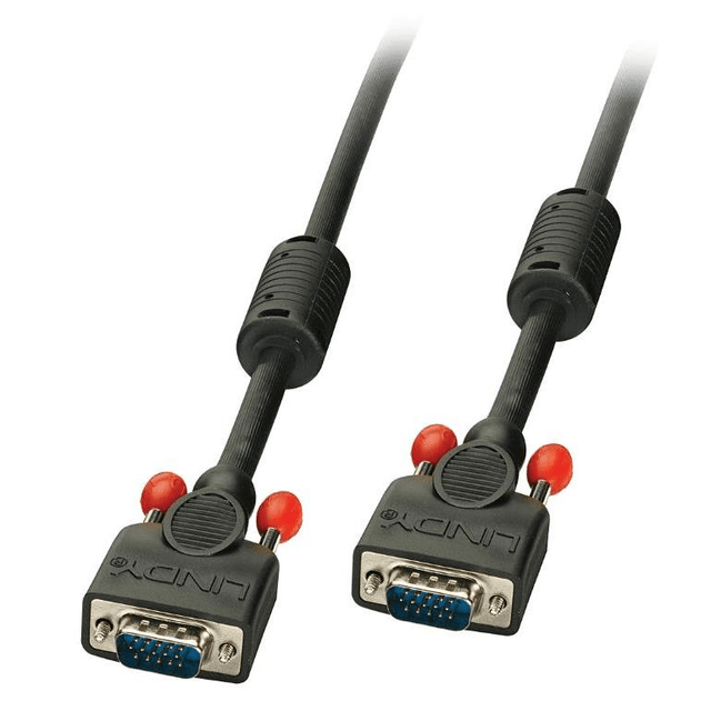 Lindy 5m VGA Cable Male-to-Male Black 36375