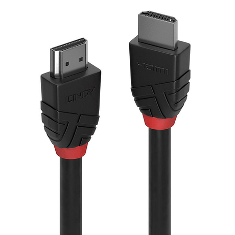 Lindy 50cm High Speed HDMI Cable Black Line 36470