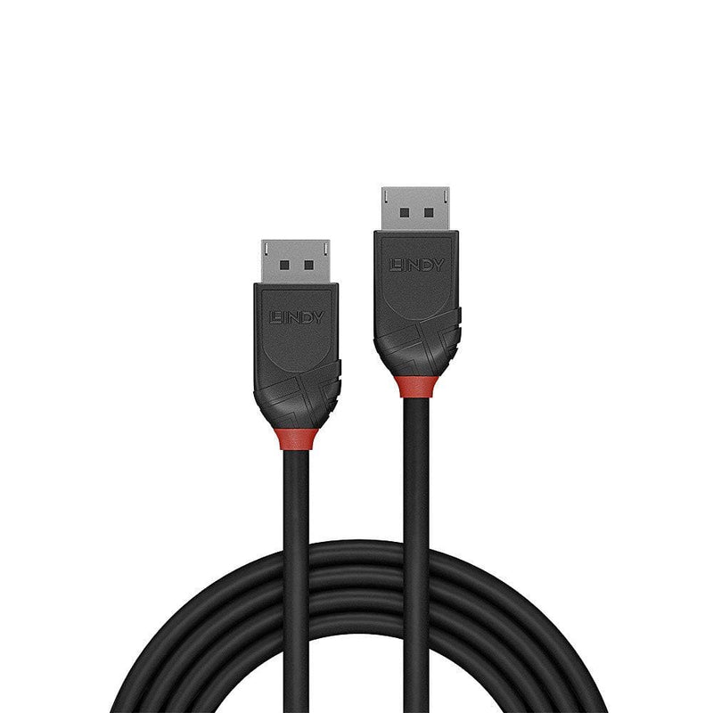 Lindy 2m DisplayPort 1.2 Cable Black Line 36492