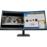 HP M34d 34-inch 3440 x 1440p WQHD 21:9 100hz 5ms VA Curved Monitor 3B1W4AA