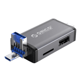 Orico USB 3.0 6-in-1 Card Reader Grey 3CR61-GY-BP