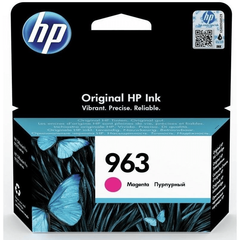 Hp 963 Yellow Original Ink Cartridge - 3Ja25Ae : Buy Online at