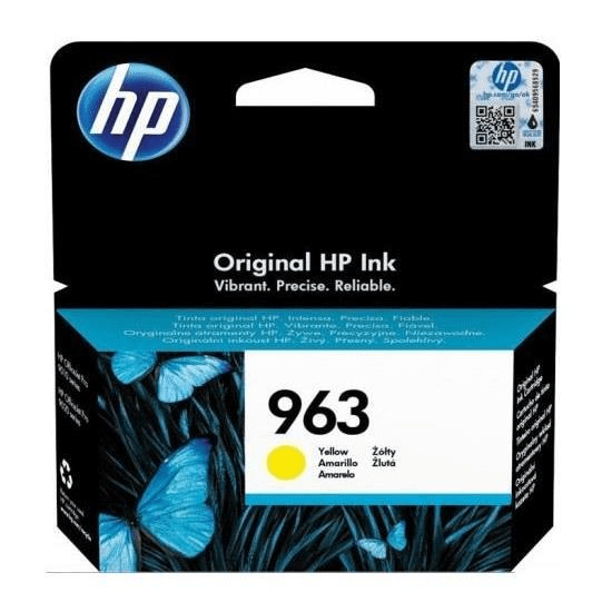 HP 963 Yellow Standard Yield Printer Ink Cartridge Original 3JA25AE Single-pack