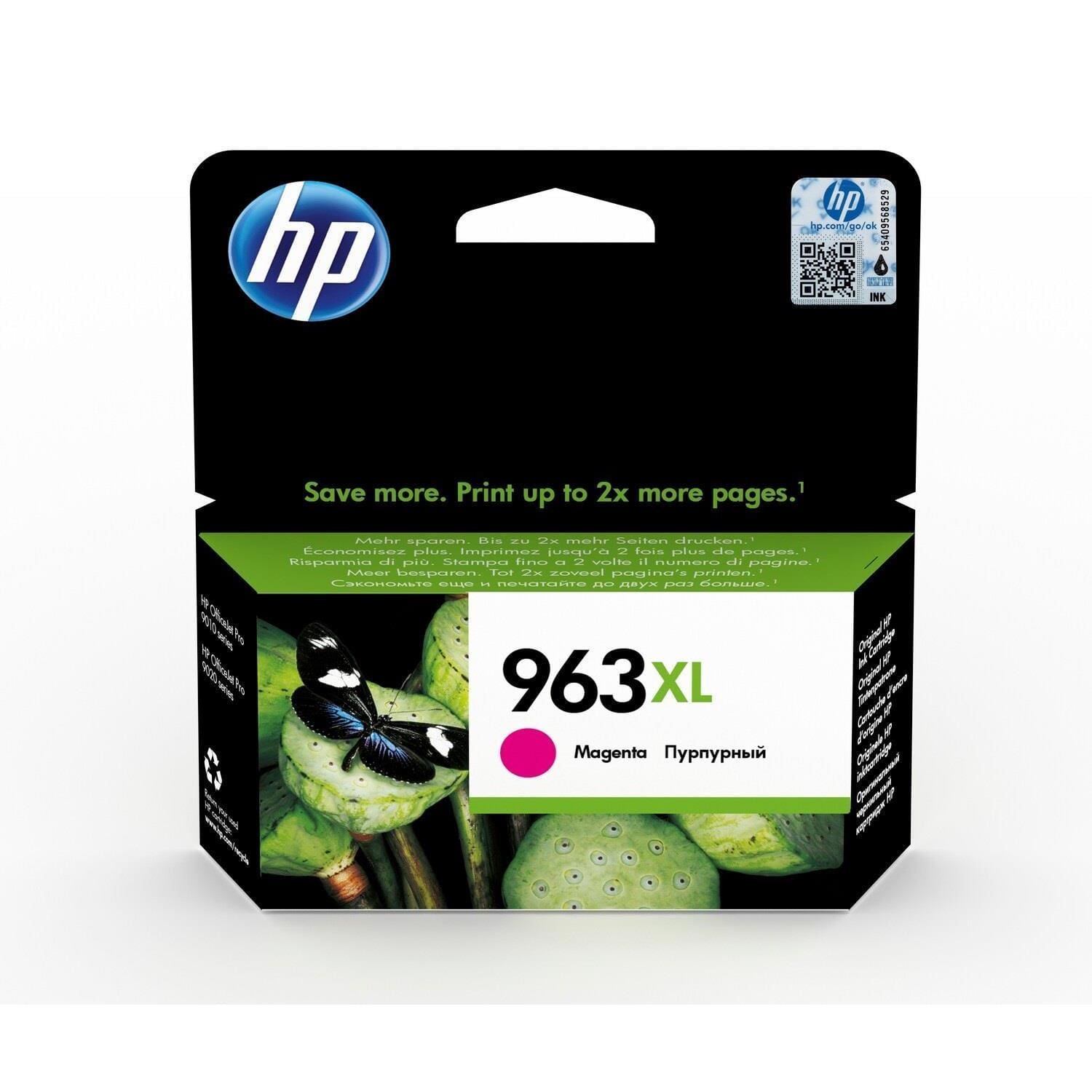 Hi★ HP 963XL Magenta High Yield Printer Ink Cartridge Original 3JA28AE