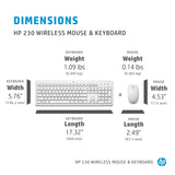 HP 230 Wireless Mouse and Keyboard Combo 3L1F0AA