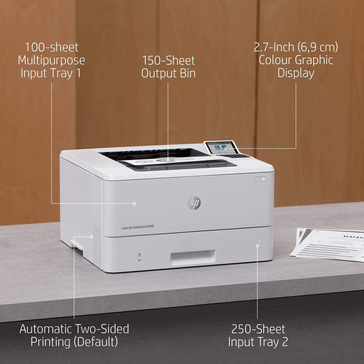 HP LaserJet Enterprise M406dn 1200 x 1200 DPI A4