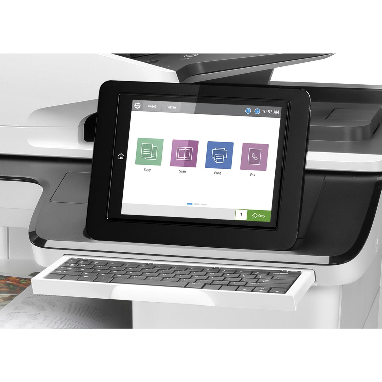 HP Color LaserJet Enterprise Flow M776z A3 Multifunction Colour Laser Business Printer 3WT91A