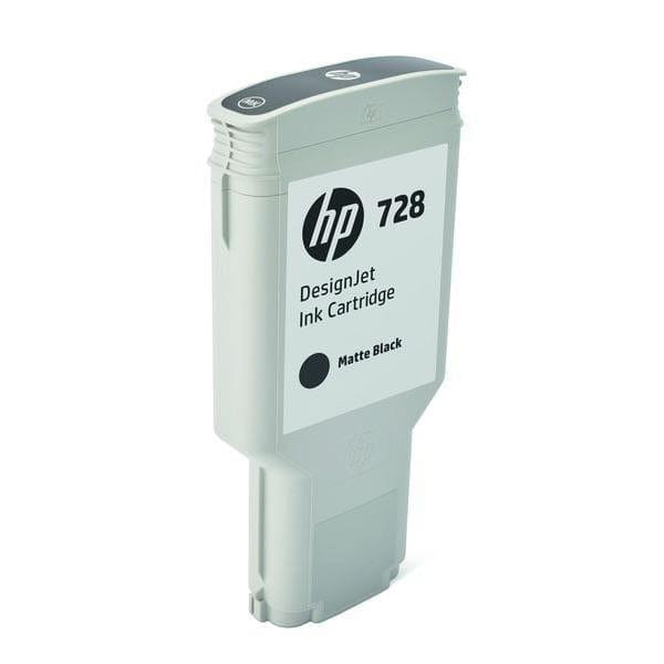 HP 728 Matte Black Printer Ink Cartridge Original 3WX25A Single-pack
