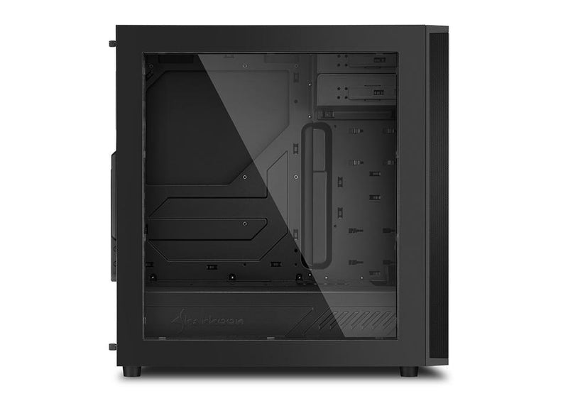 Sharkoon M25-W Midi Tower Black PC Case 4044951019328