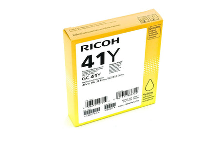 Ricoh 405764 Yellow Standard Yield Printer Ink Cartridge Original Single-pack