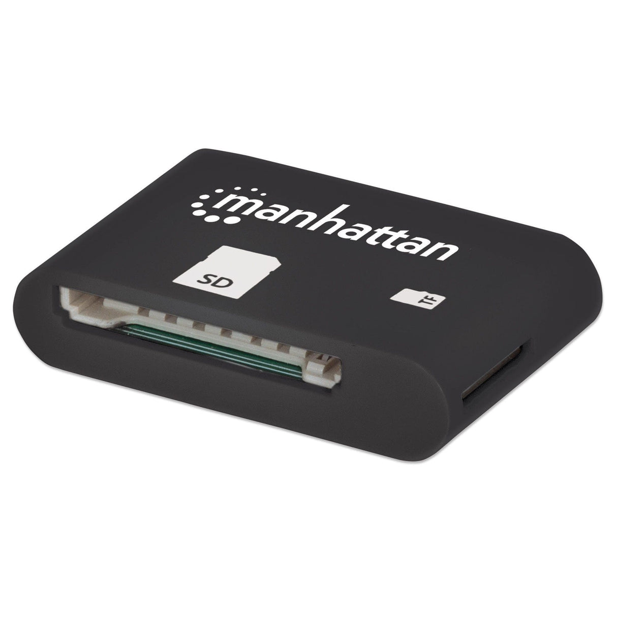 Manhattan Mobile OTG Card Reader/Writer 24-In-1 OTG Enabled Smartphone/Tablets 406208