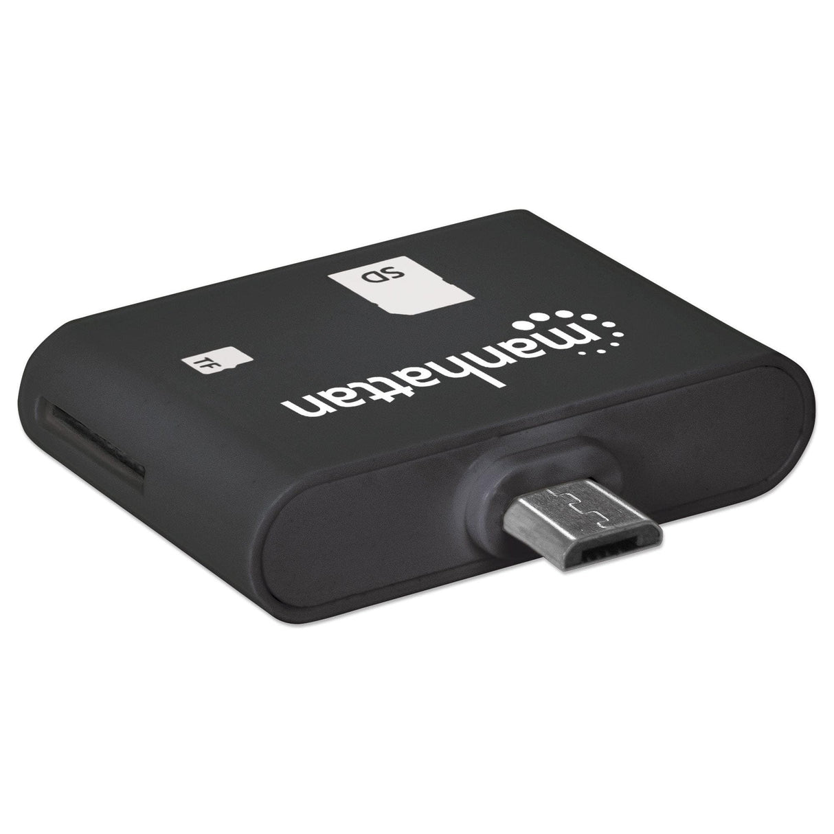 Manhattan Mobile OTG Card Reader/Writer 24-In-1 OTG Enabled Smartphone/Tablets 406208