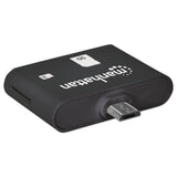 Manhattan Mobile OTG Card Reader/Writer 24-In-1 OTG Enabled Smartphone/Tablets 406208