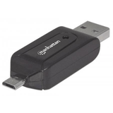 Manhattan Card Reader USB/Micro-USB Black 406215