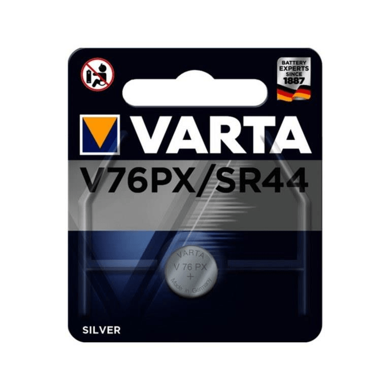 Varta V76Px 145mAh 1.55V 1-pack Silver Oxide Button Coin Battery 4075101401