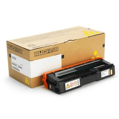 Ricoh Type C252E Yellow Toner Cartridge 6,000 Pages Original 407719 Single-pack