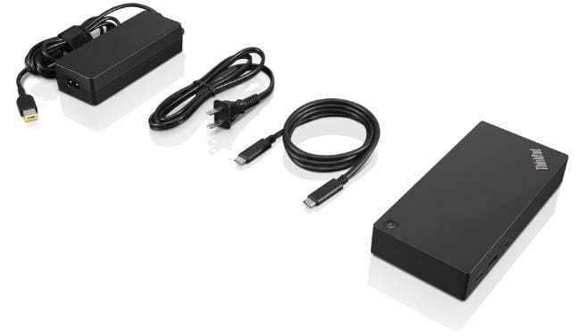 Lenovo 40AS0090SA Notebook Dock/port Replicator Wired USB 3.0 (3.1 Gen 1) Type-C Black