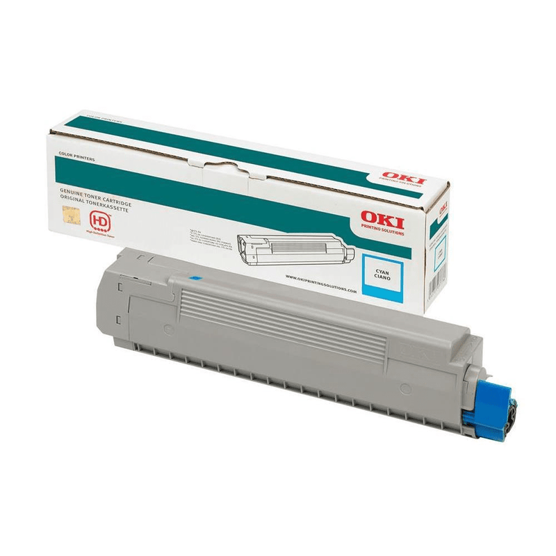 OKI 43865743 Cyan Toner Cartridge 6