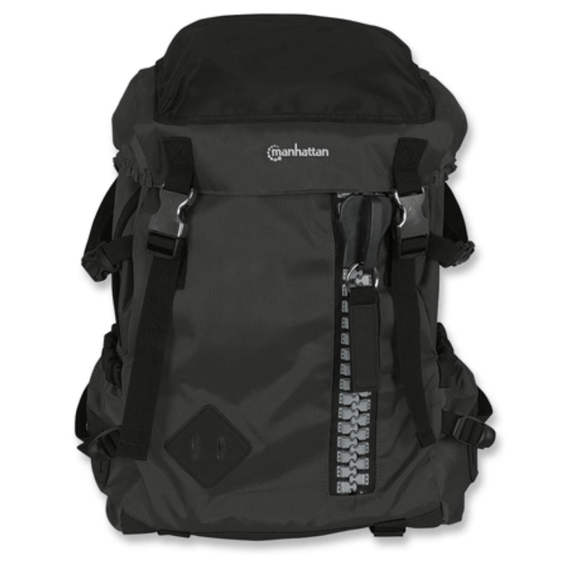 Manhattan Zippack Notebook Case 15.6-inch Backpack Case Black 439664