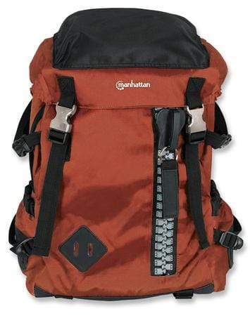 Manhattan Zippack Notebook Case 15.6-inch Backpack Case Orange