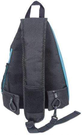 Manhattan Dashpack Notebook Case 12-inch Sling Case Black and Blue