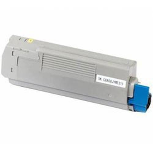 OKI 44059117 Yellow Toner Cartridge 8,000 Pages Original Single-pack