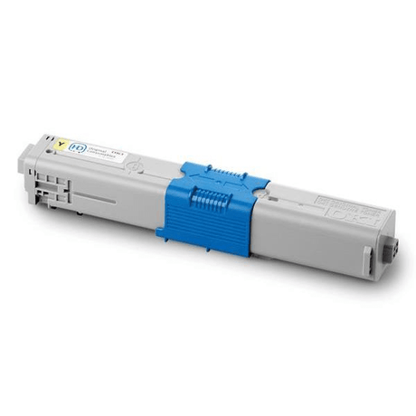 OKI 44469704 Yellow Toner Cartridge 2,000 Pages Original Single-pack
