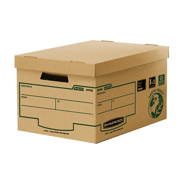 Fellowes 25-pack Earth Large Offsite Storage Box 44752-25 – FirstShop