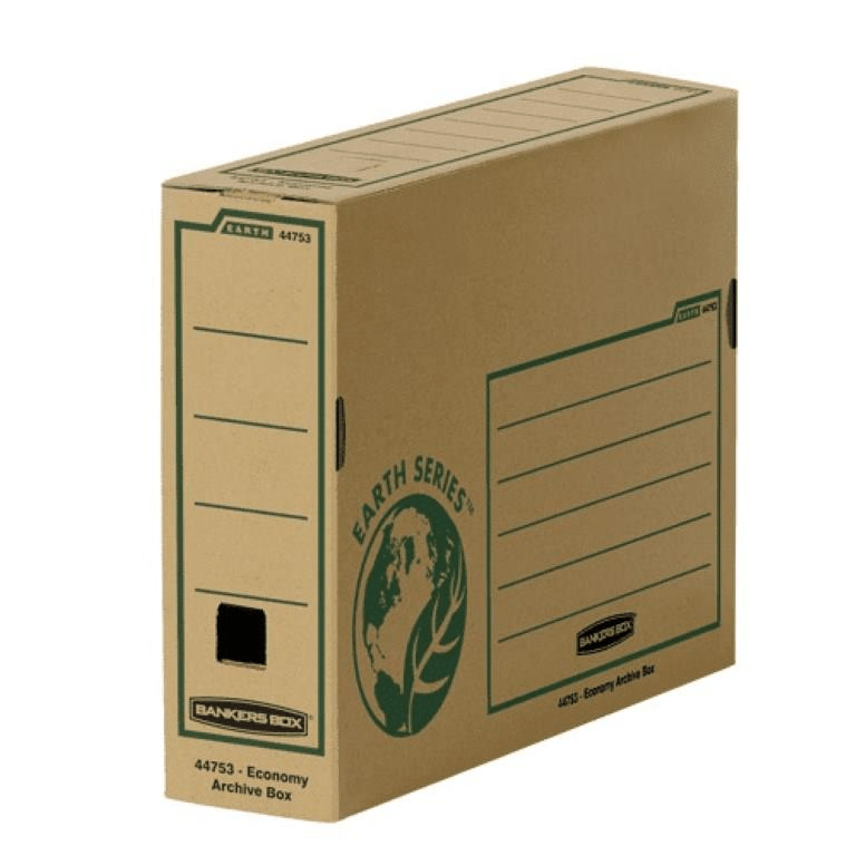 Fellowes 4-pack System Archive Box 80mm 44755