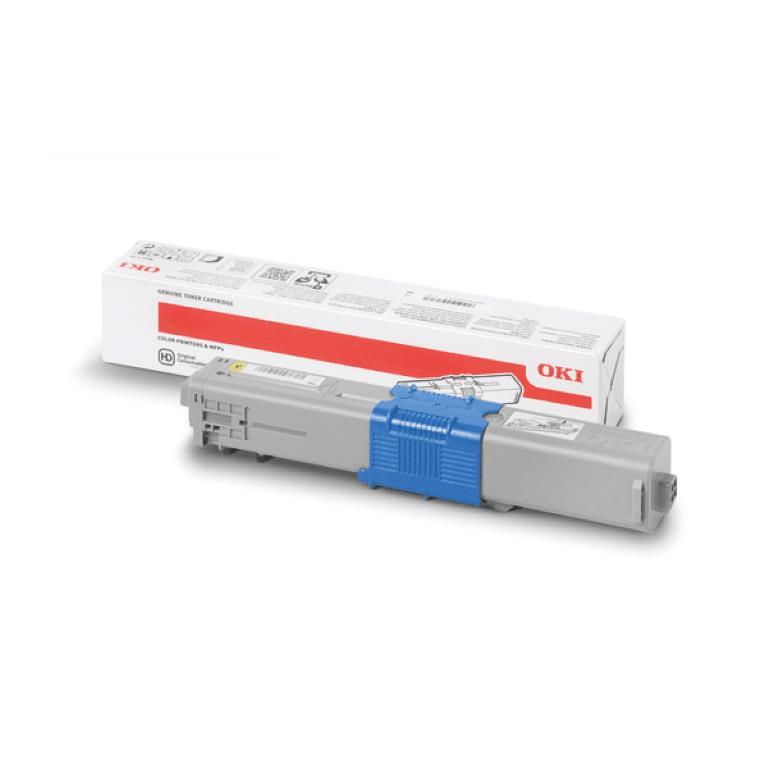 OKI MC332 Yellow Toner Cartridge 1500 Pages Original 44973533