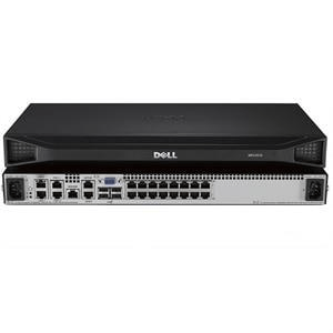 Dell DMPU2016-G01 KVM Switch Rack Mounting Black and Silver 450-ADZT