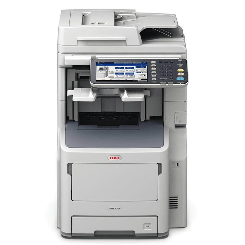 OKI MB770dnf A4 Multifunction Mono Laser Business Printer 45387304