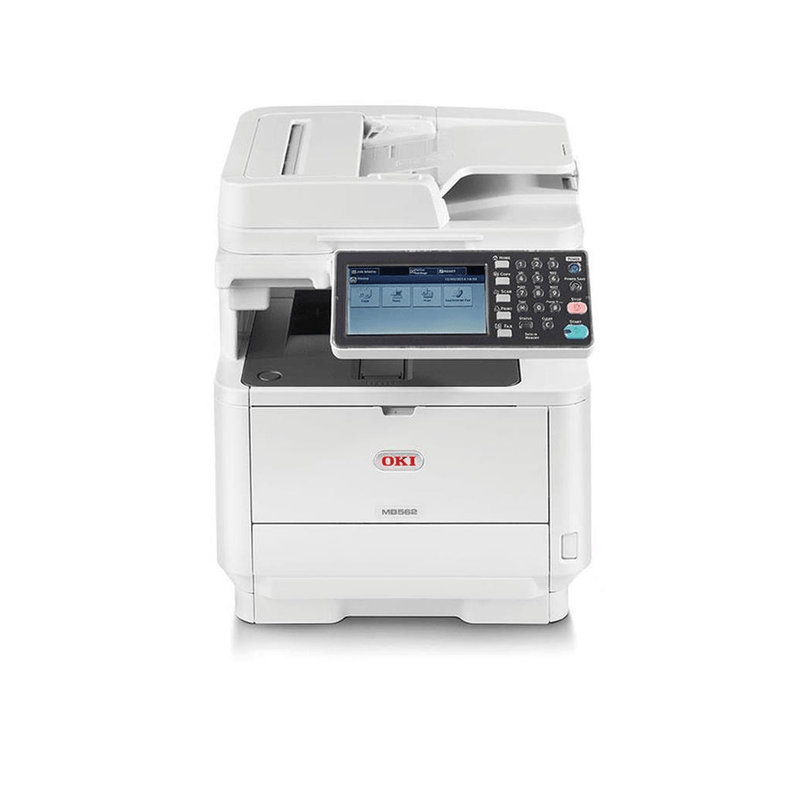 OKI MB562dnw A4 Multifunction Mono Laser Business Printer 45762122