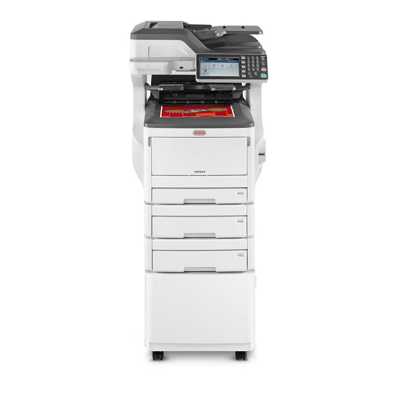 OKI MC853dnv A3 Multifunction Colour Laser Business Printer 45850602