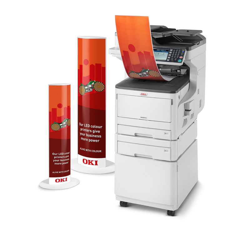 OKI MC873dnc A3 Multifunction Colour Laser Business Printer 45850621